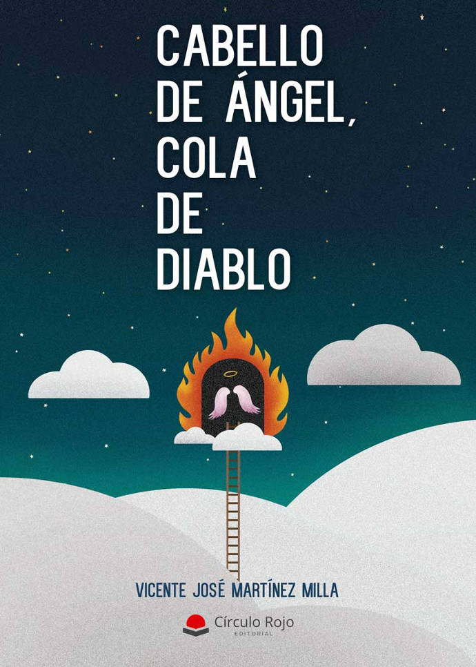 Portada del libro Cabello de ángel, cola de diablo, escrito por Vicente José Martínez Milla